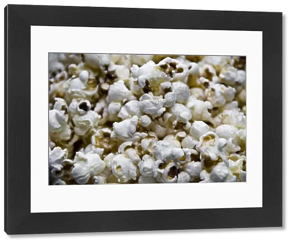 Close up of freshly popped popcorn credit: Marie-Louise Avery  /  thePictureKitchen
