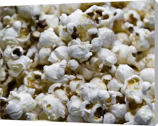 Close up of freshly popped popcorn credit: Marie-Louise Avery  /  thePictureKitchen