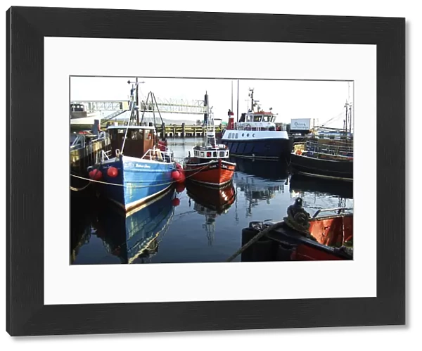 Fishing boats in harbour, Stromness, Orkney, UK credit: Marie-Louise Avery  /  thePictureKitchen