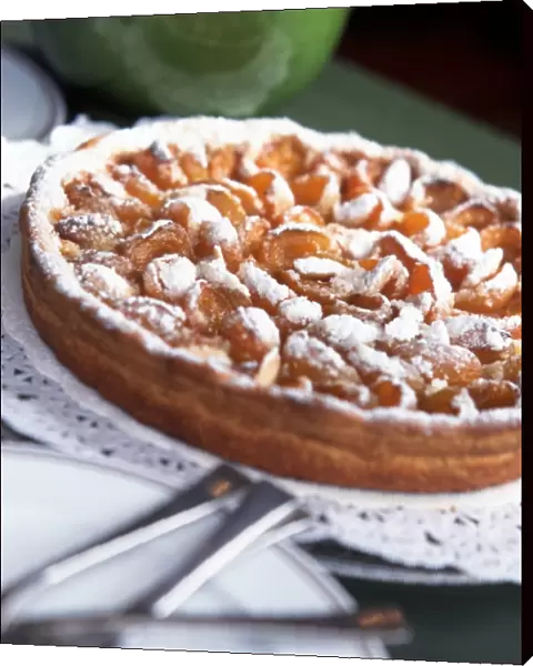 Classic French apple tart credit: Marie-Louise Avery  /  thePictureKitchen  /  TopFoto