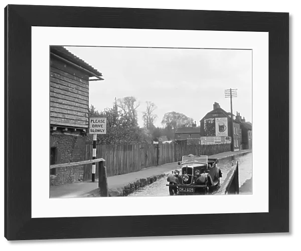 Watering Lane at Faversham. 1937