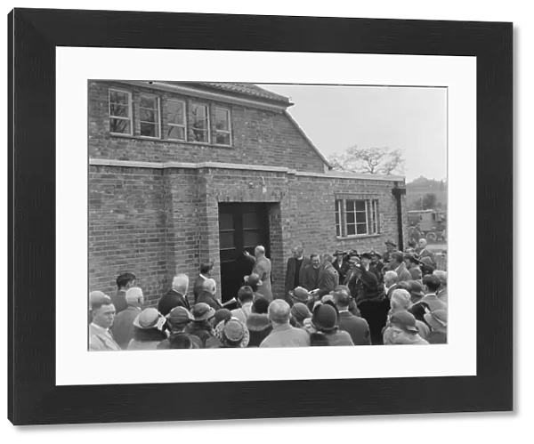 The opening of the Elmstead Baptist Church, Kent. 30 April 1937