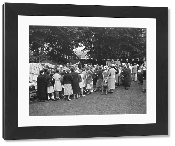 The Chislehurst fete in Kent. 1937