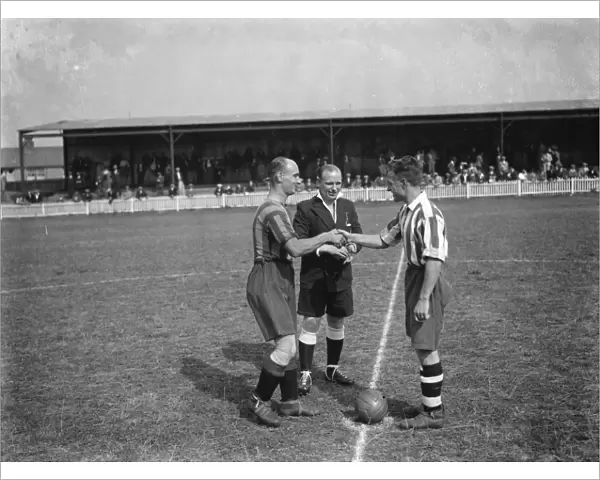 Football. Dartford versus Graywanderers. 1937