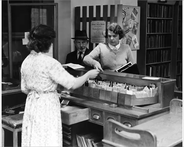 Broadstairs Library in Kent 2nd July 1949