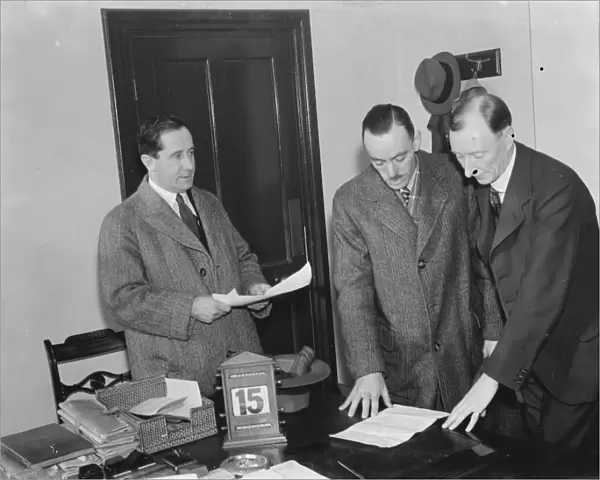 The K C Election. Franke Edward Clarke (left), MP for Dartford, Kent, and Tom