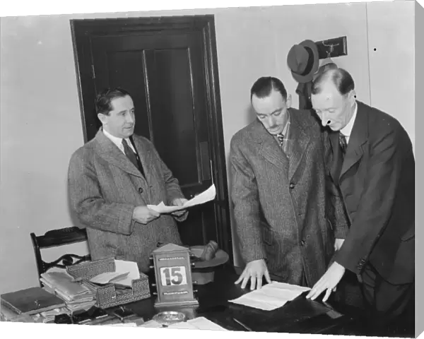 The K C Election. Franke Edward Clarke (left), MP for Dartford, Kent, and Tom
