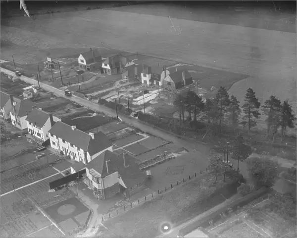 Aerial view of Horton Kirby, Kent. 1935