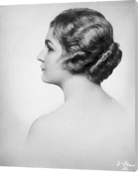 Beauty and her Bun. Mlle Maria Schuster, daughter of Dr Schuster of Vienna