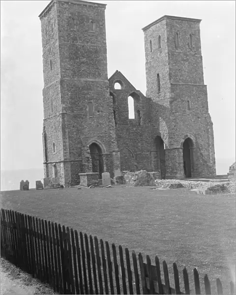 Reculvers Towers. 1937