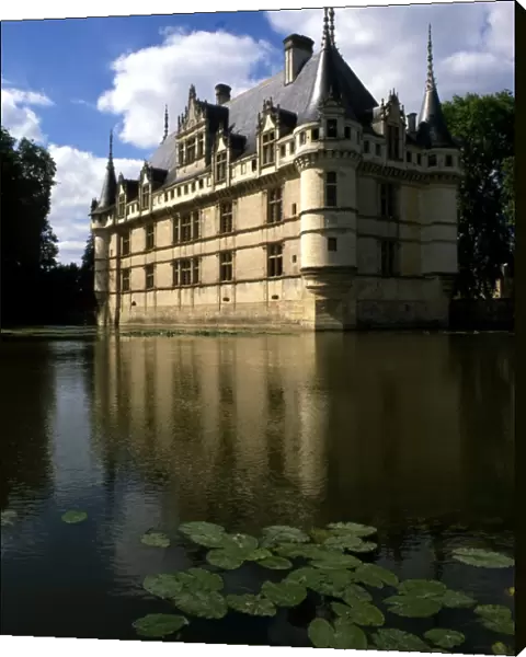 Azay-Le-Rideau, Loire Valley, France
