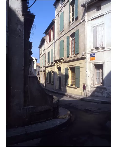 NOSTRADAMUS - ST REMY. Rue de Nostradamus in St Remy, where Nostradamus was born