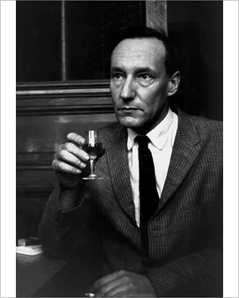 William Burroughs at the Beat Hotel in Paris Circa 1958-1961