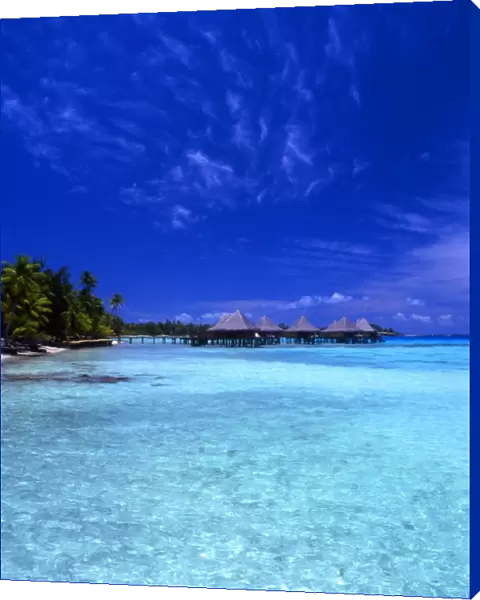 The Polynesian island of Bora Bora