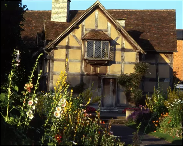 180. Shakespeares birth-place, Stratford upon Avon, England