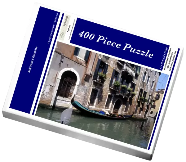 Italy Venice Gondolas