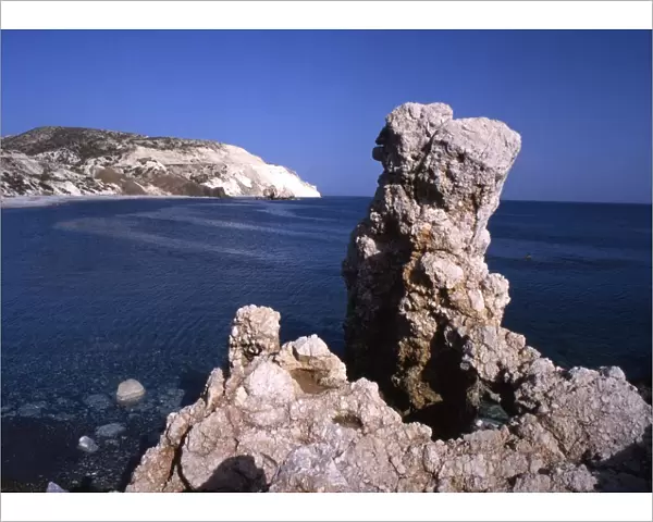 Cyprus. Petra Tou Romiou. Birthplace of Aphrodite