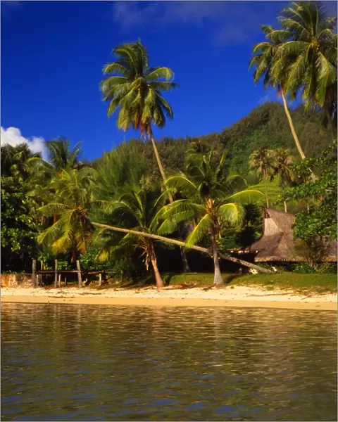 The island of Morea, off Tahiti