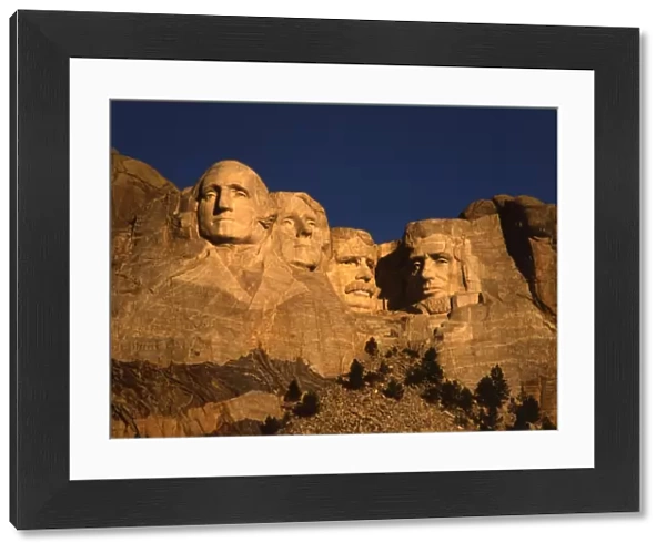 USA - South Dakota - Mount Rushmore - Between 1927 and October 31, 1941, Gutzon Borglum