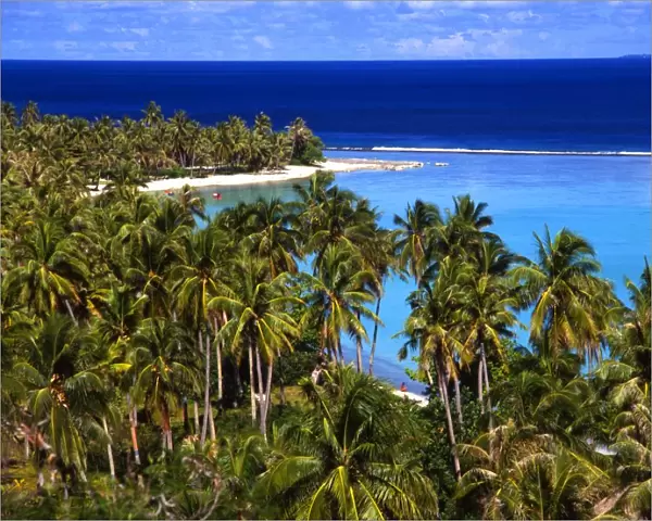 Morea Island, in the Tahiti group