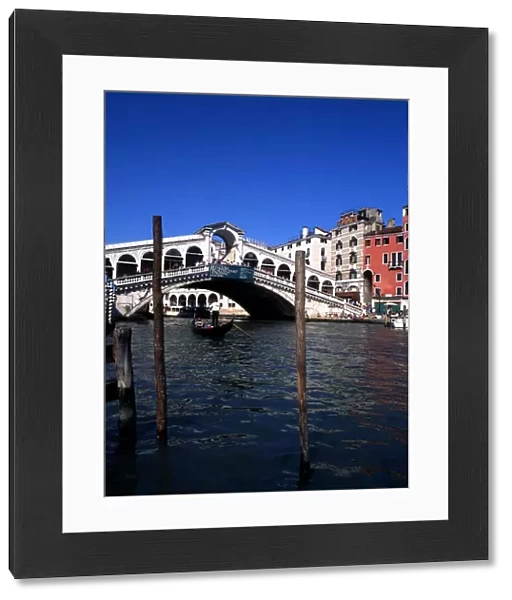 Italy Venice Rialto Bridge
