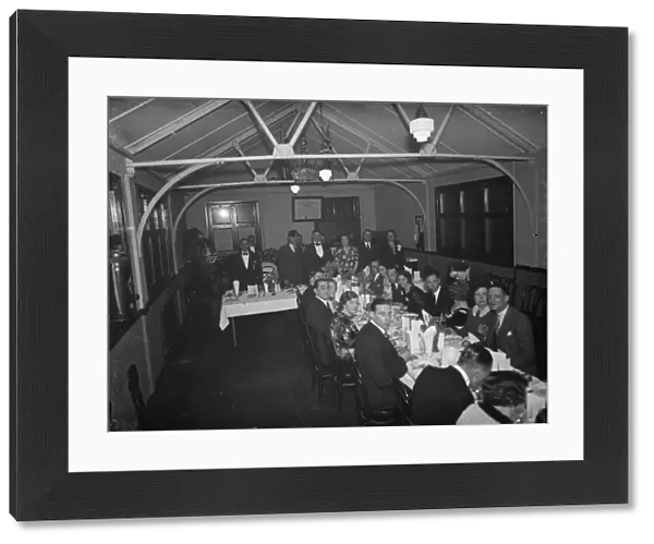 Sidcup Cage Birds Association dinner. 1938