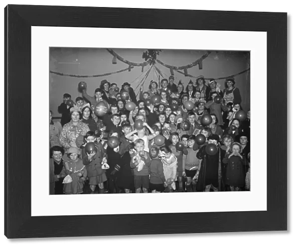 Childrens Christmas party at Blackfen, Kent 1937