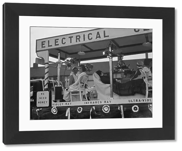 The Dartford Carnival. Electrical treatment ward. 1936