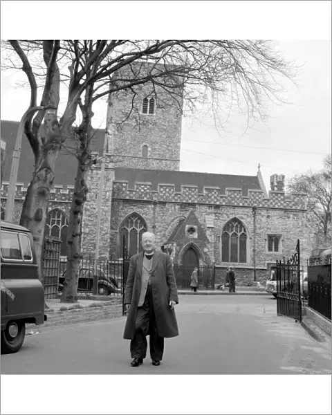 Vicar to retire. Dartford Kent. 4 April 1961