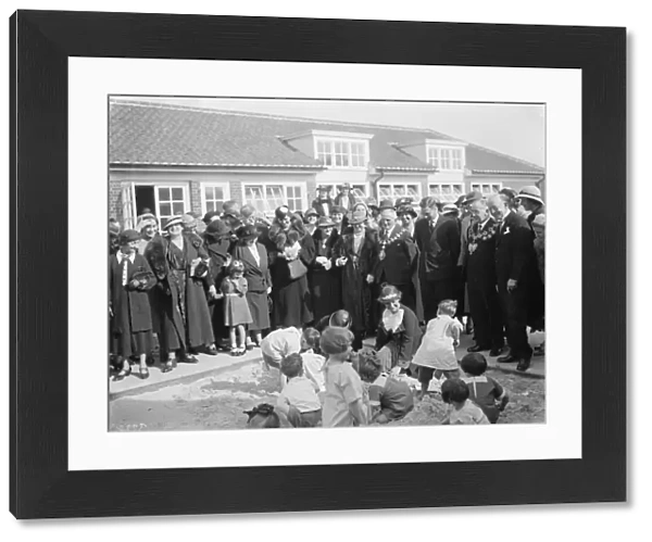 The opening of Margaret McMillan House by HRH Prince Albert, The Duke of York. The