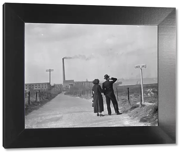 Lovers Lane, Swanscombe. 1938