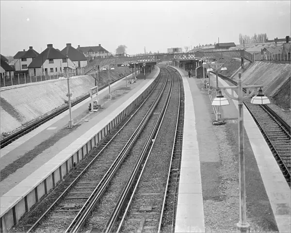 The new Swanley train station in Kent. 1939