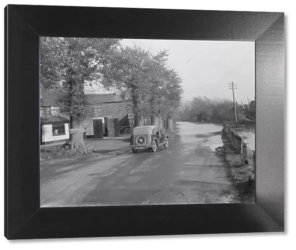 A flood in Beltring, Kent. 1936