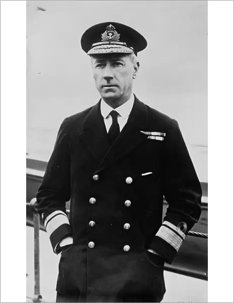 Vice Admiral Sir A K Waistell, KCB. May 1930