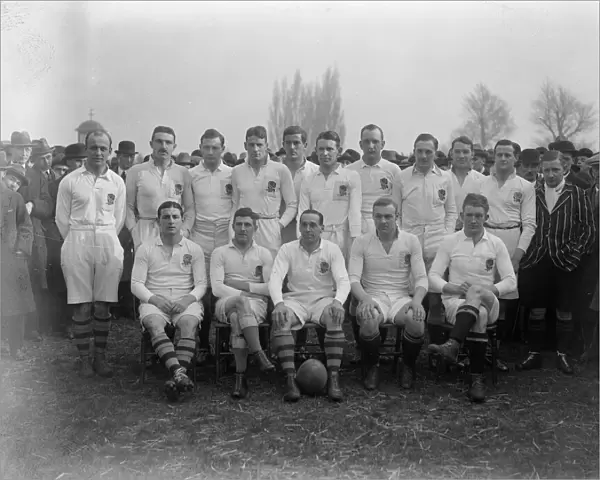 Rugby Match of the Season in the 1922 Five Nations Championship England versuse