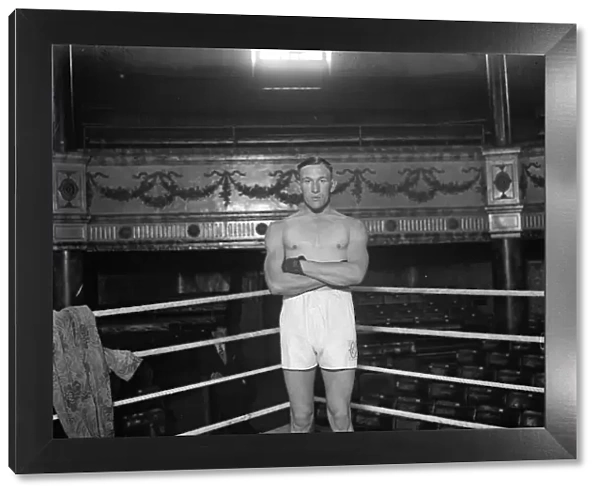 Well known boxer. Charlie Smith of Deptford. 1 March 1929