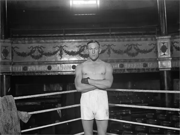 Well known boxer. Charlie Smith of Deptford. 1 March 1929