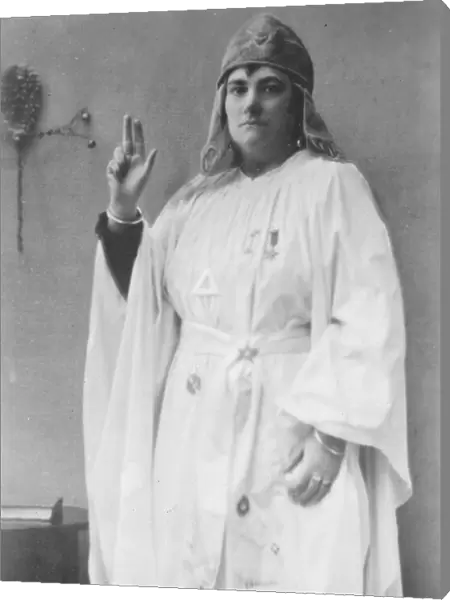 Mrs Elizabeth Mary Eagle Skinner of The Universal Brotherhood, the Mystical Church