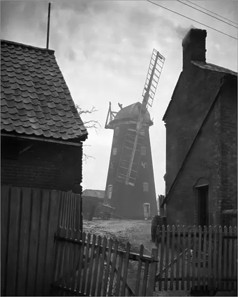 The Old Trickermill, Woodbridge, Suffolk. 1926