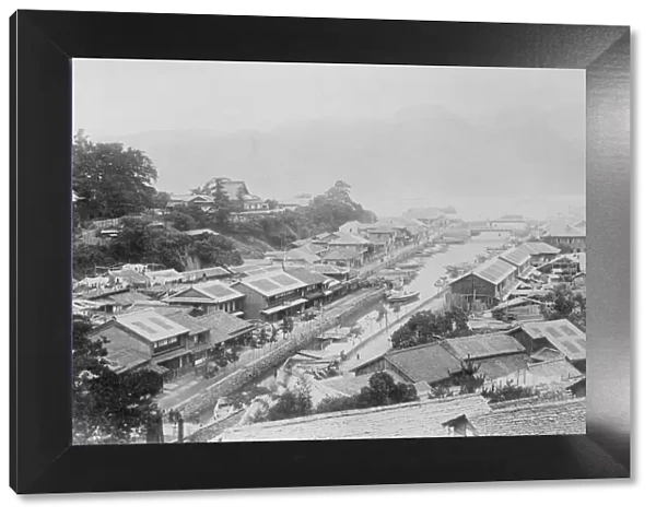 Nagasaki on the island of Kyushu in Japan, The Oura Quarter 13 April 1922