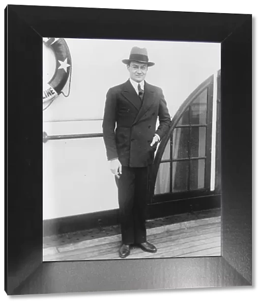 H Gordon Selfridge, Junior. 6 December 1926 son of Harry Gordon Selfridge, Sr