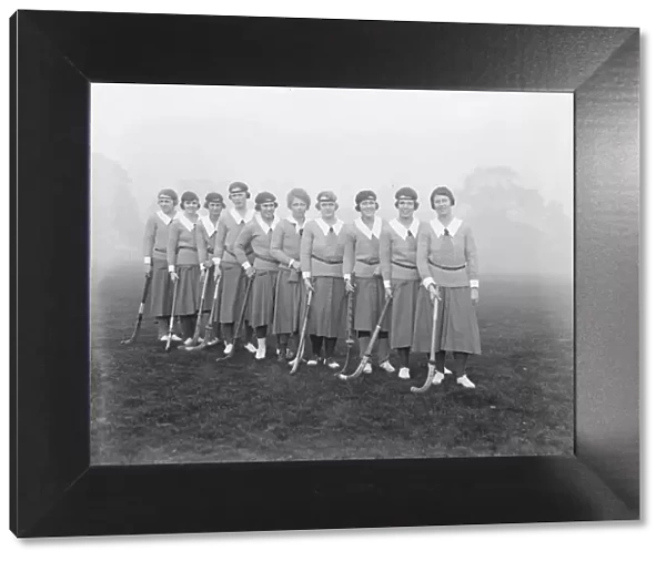 1920 - The first American womens field hockey team The All-Philadelphia team competed