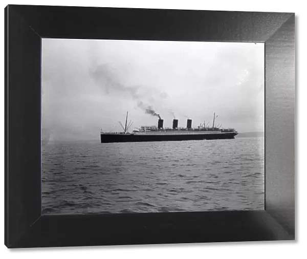 SS Paris, the French ocean liner. 9 April 1929
