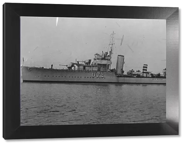 HMS Veteran. 11 April 1927
