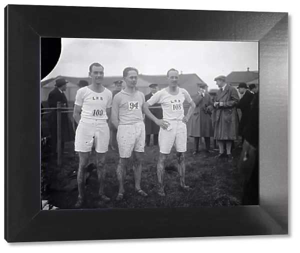 5 Miles Cross country championship at Royal Air Force Aerodrome, Northolt The first