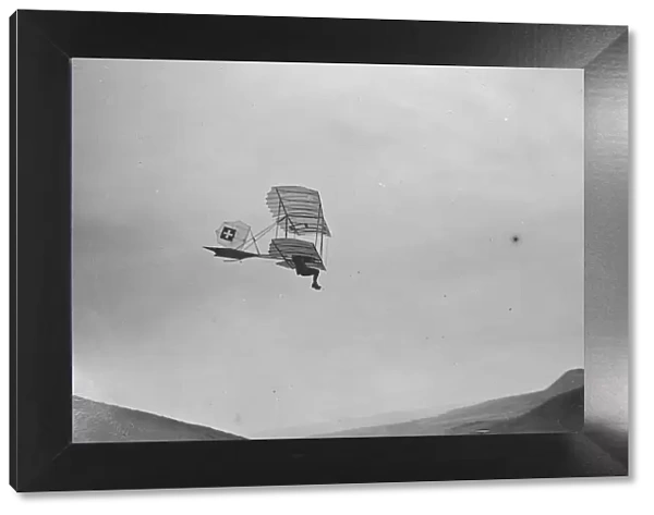 Remarkable Motorless Aviation Meeting Swiss Chardon in flight 12 August 1922