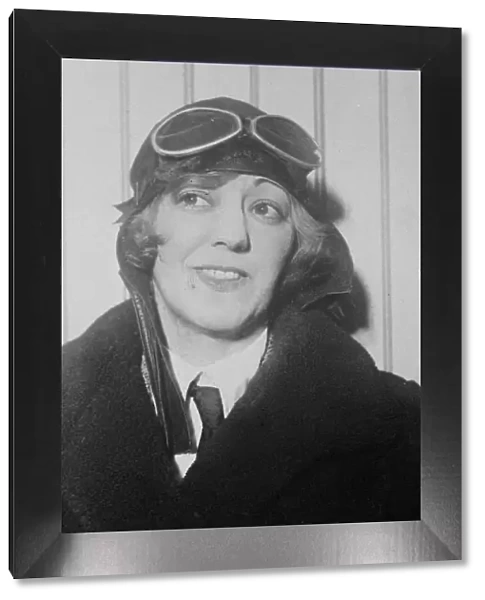 Miss Mabel Boll, who will accompany Mr Levine on his attempted East to West Atlantic flight