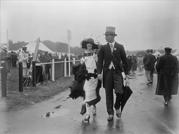 Royal Ascot, Berkshire United Kingdom Colonel and Mrs Mcgrath 13 June 1922