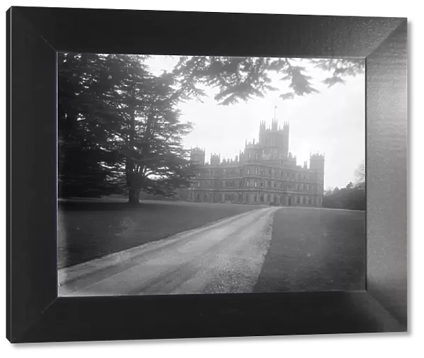 Highclere Castle, Newbury, Country residence of Lord and Lady Carnarvon. 11 April
