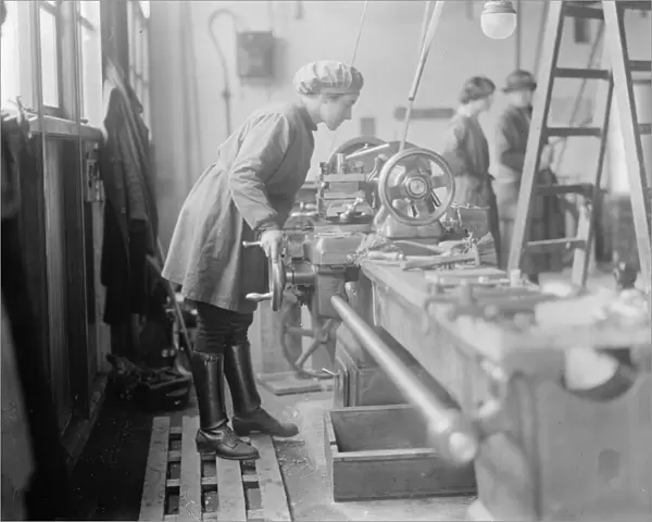 Atalanta works, Loughborough, run by women 6 February 1921